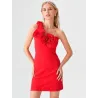 Elegant Red Dress  - 4