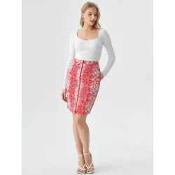 Snake Cowboy Style Skirt  - 6