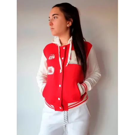 Red hooded sweatshirt  - 1
