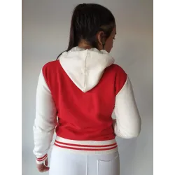 Red hooded sweatshirt  - 3