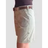 Pantalón Corto Beige de Algodón  - 1