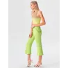 Pantalón Pirata Verde Lima  - 3