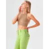 Pantalón Pirata Verde Lima  - 4