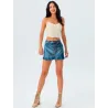 Mini Falda Vaquera Azul  - 2