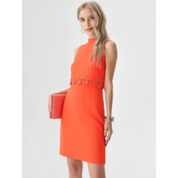 Dress with Overlay Top  - 4