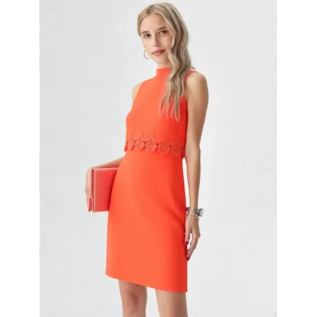 Vestido con Top Superpuesto.  - 4