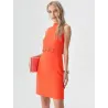 Dress with Overlay Top  - 4