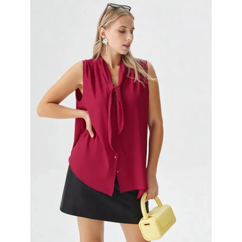 Tie-Collar Shirt  - 4