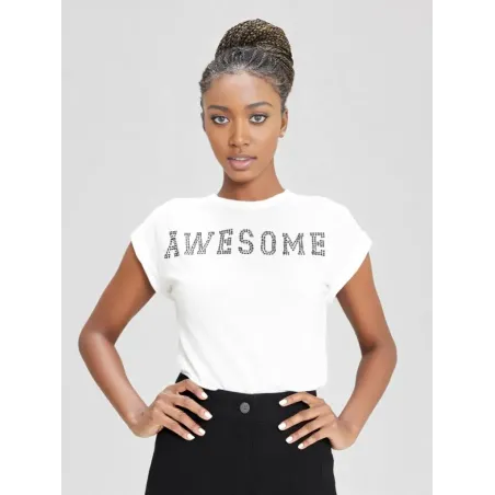 Drop Shoulder Knit Top  - 3