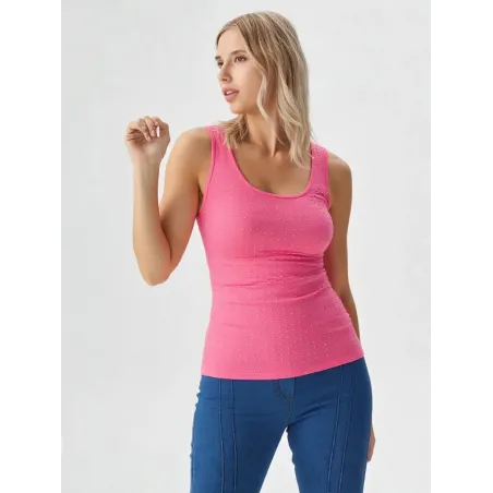 Knitted Top with Studs  - 4