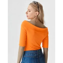 Top Punto Cuello Barco  - 2