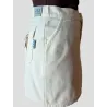 Short Beige Cotton Skirt  - 2