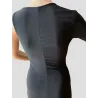 Vestido negro asimétrico largo Nocturna espalda cerrada | Vestidos largos | Buscarmoda