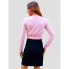 Pink Long Sleeve Bolero back length to waist | JACKETS | BUSCARMODA