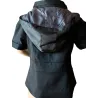 Short Cross Jacket Woman Elegant lined packable hood | JACKETS | BUSCARMODA