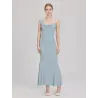 Vestido Fiesta Escote Holgado corte evase | VESTIDOS LARGOS | BUSCARMODA