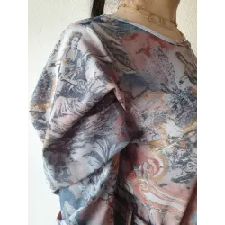 Vestido manga abullonada mujer detalle manga farol volumen tejido | Vestidos cortos | Buscarmoda