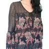 Printed Blouse with Lace  - 3